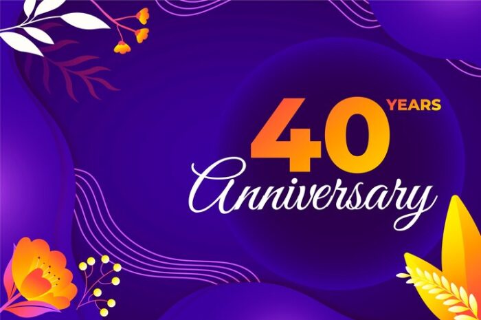 Привітання з 40-річчям