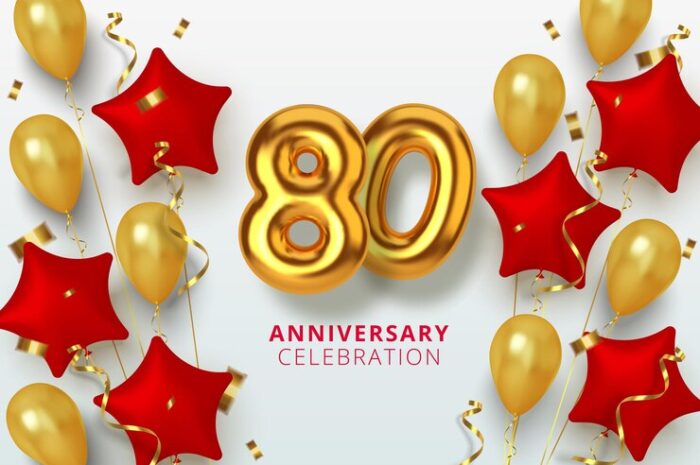 Привітання з 80-річчям
